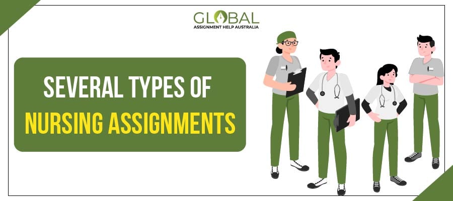 Several Types of Nursing Assignments by Global Assignment Help Australia